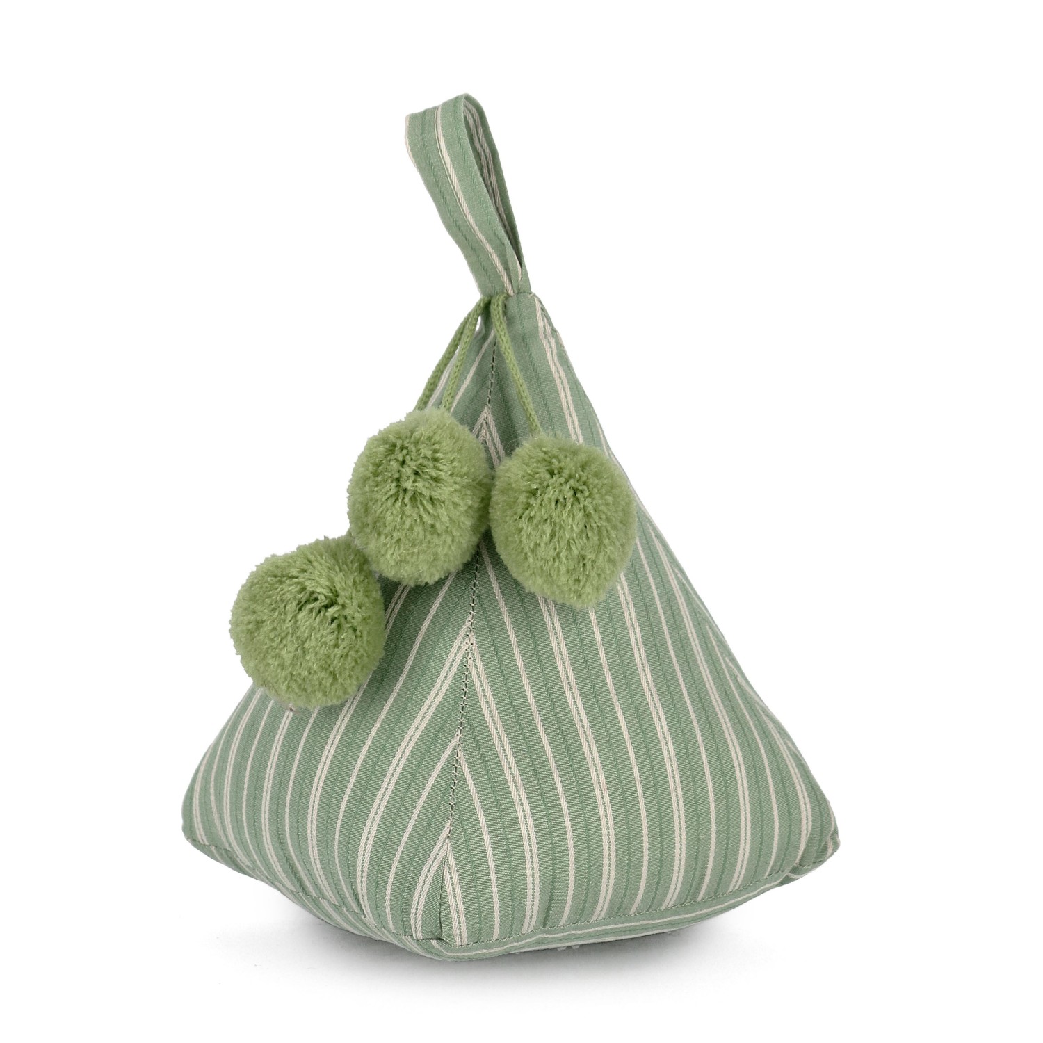 Fermaporta Kathy Pompon Verde