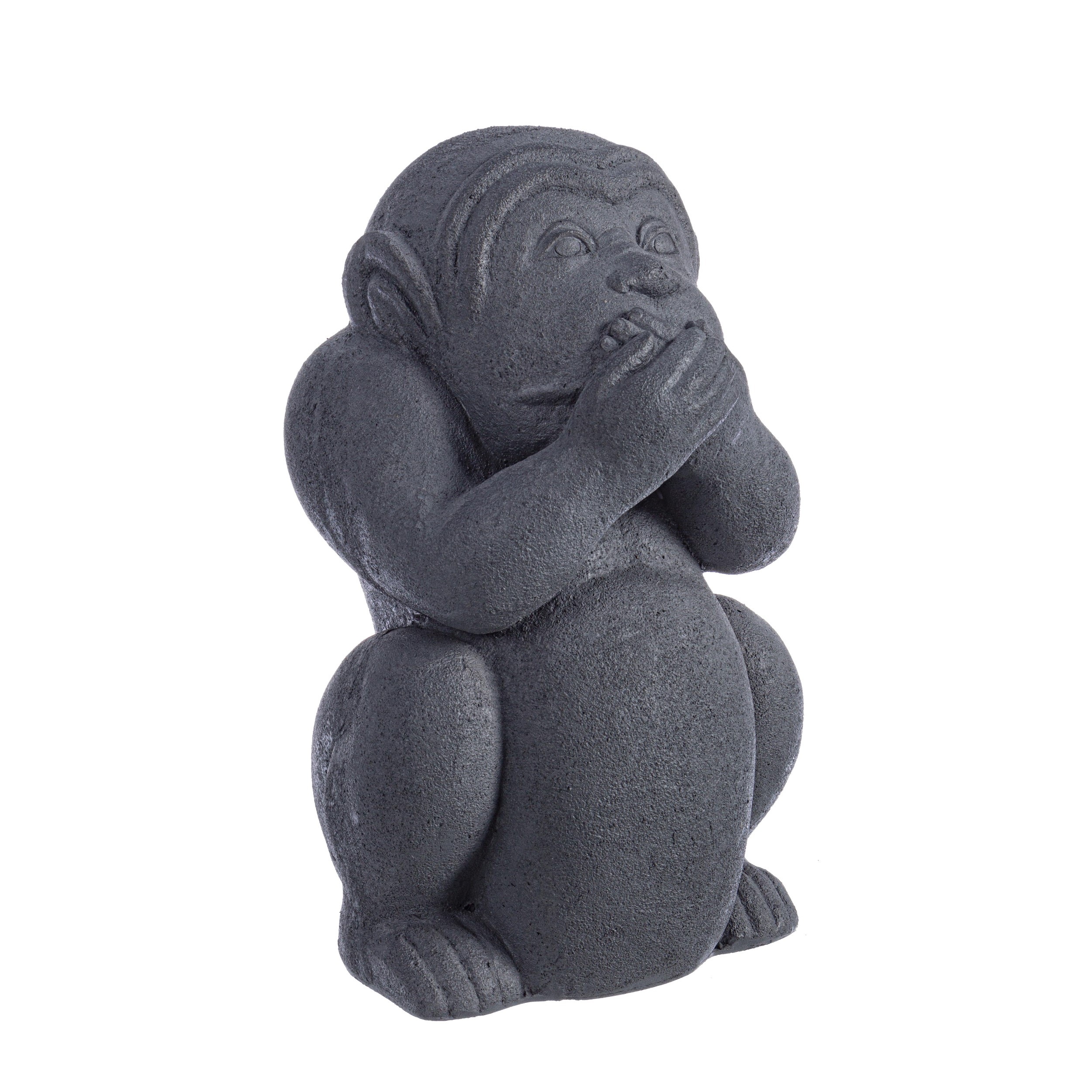 Decorazione Garden Scimmia Non Parlo 22*20*36Cm