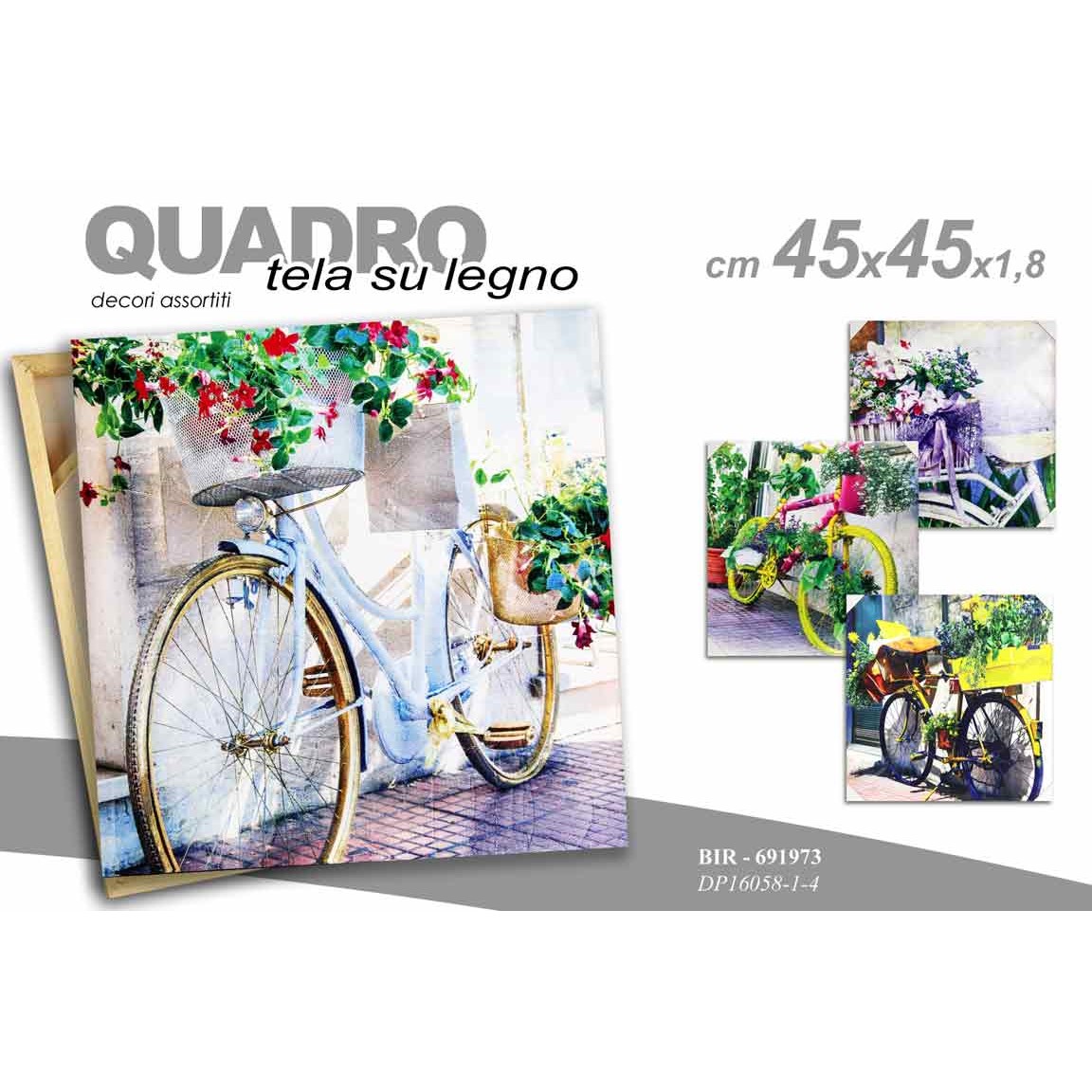 Bir/Quadro Ass 45*45*1,8Cm Dp16058-1/4