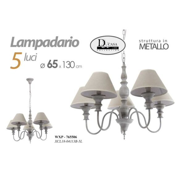 Wxp/Lampadar Bco 5L Xcl1804113B-5L