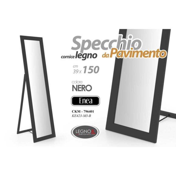 Ckm/Specchio Nero Bea 39*150 Ke423-M3/B