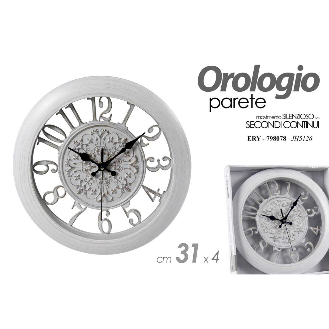 Ery/Orologio Tdo 31*31*3,8Cm Jh5126