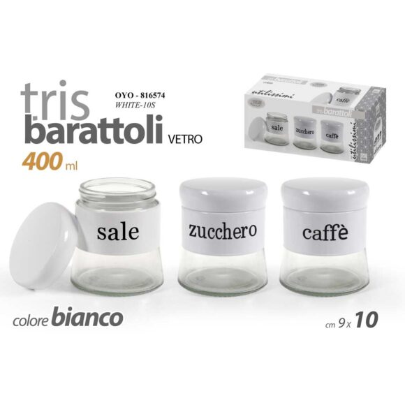 Oyo/3 Barattol Bco 400Ml 10,4 White-10S