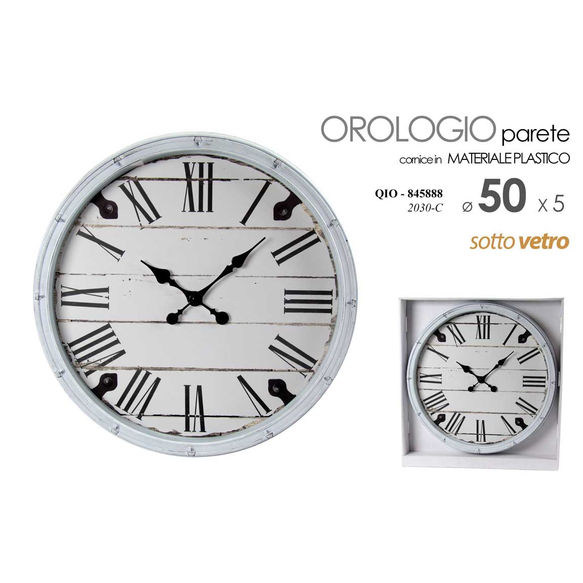 Qio/Orologio 50,4*50,4*5,1 2030C