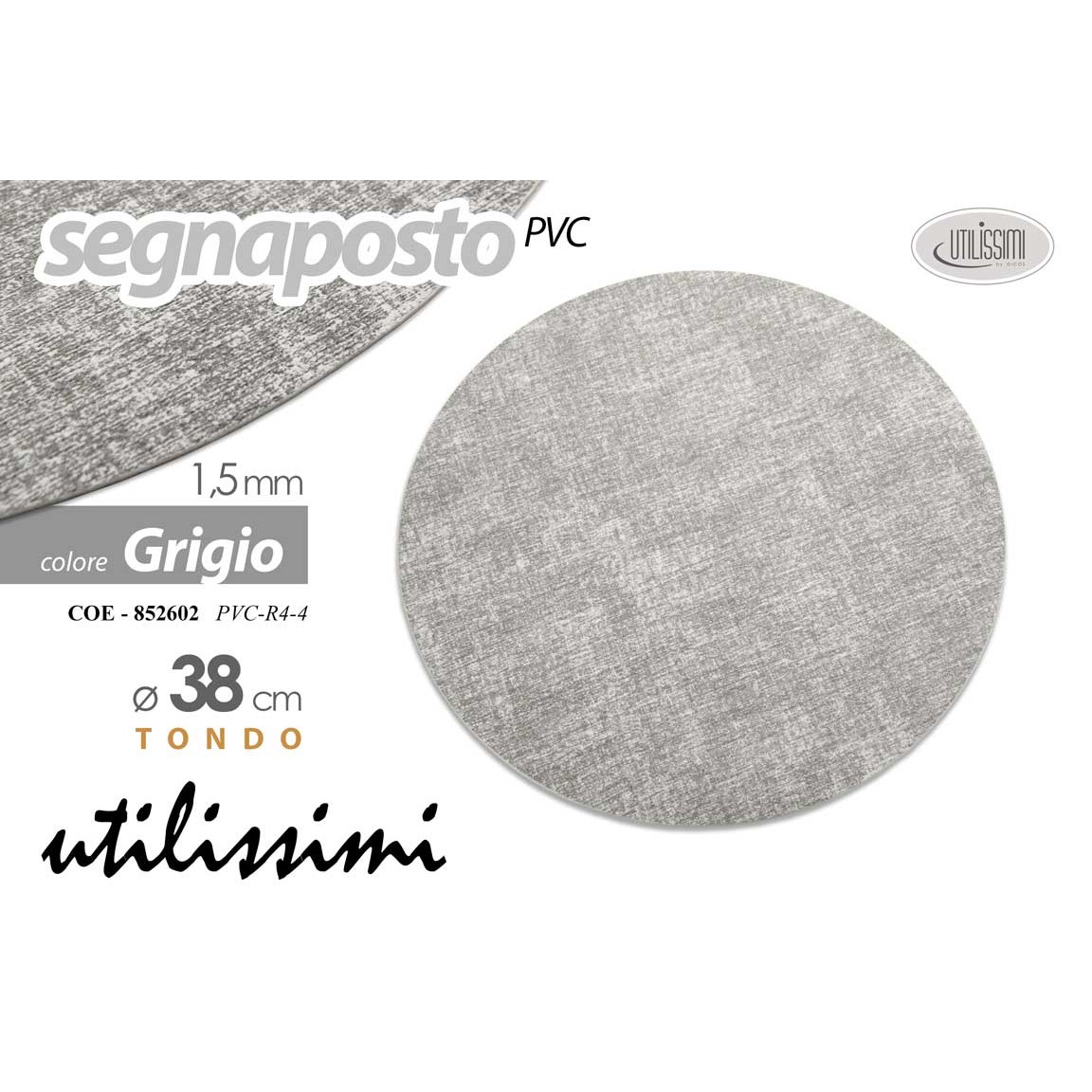 Coe/S.Posto Tdo 1,5 Pvc 38Cm Pvc-R4-4