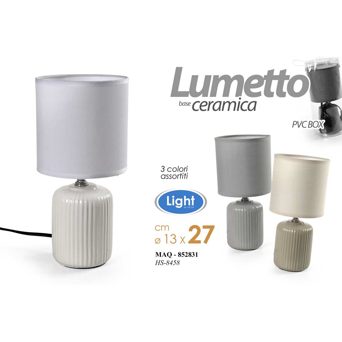Maq/Lumetto As Pvc Box 26,5Cm Hs8458