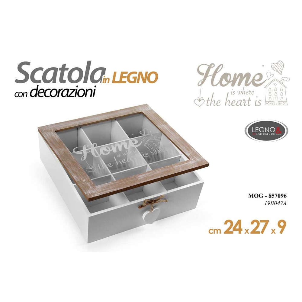 Mog/Scatola Qta 24*24*9Cm 19B047A