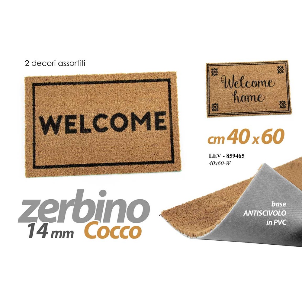 Lev/Zerb.Cocco 14Mm Welc 40*60Cm 40*60/W