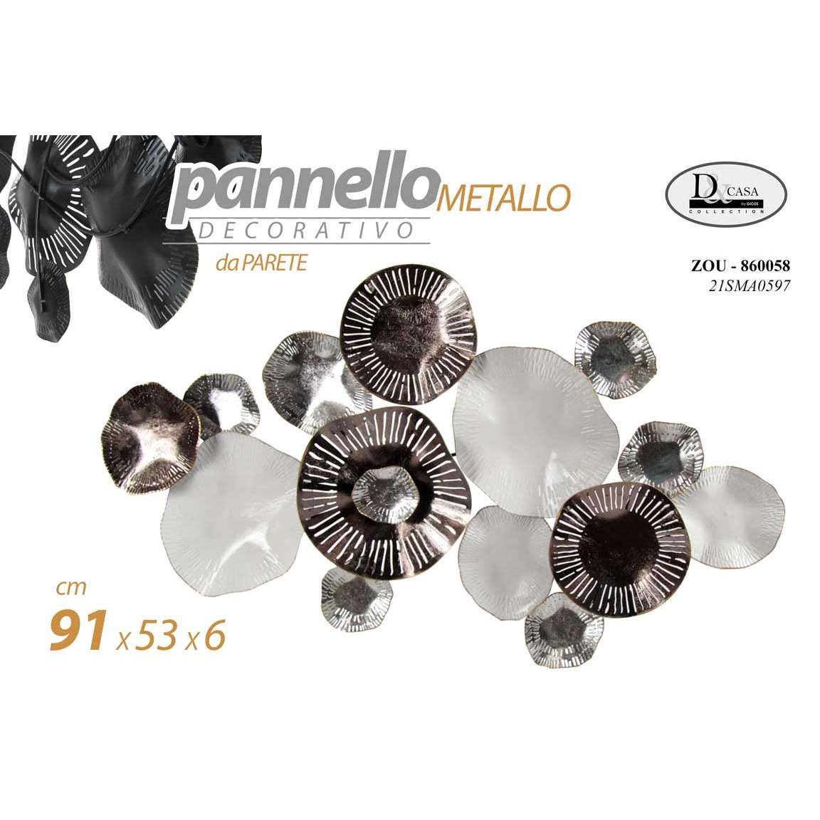 Zou/Quadro Metal 91*53*6,4 21Sma0597