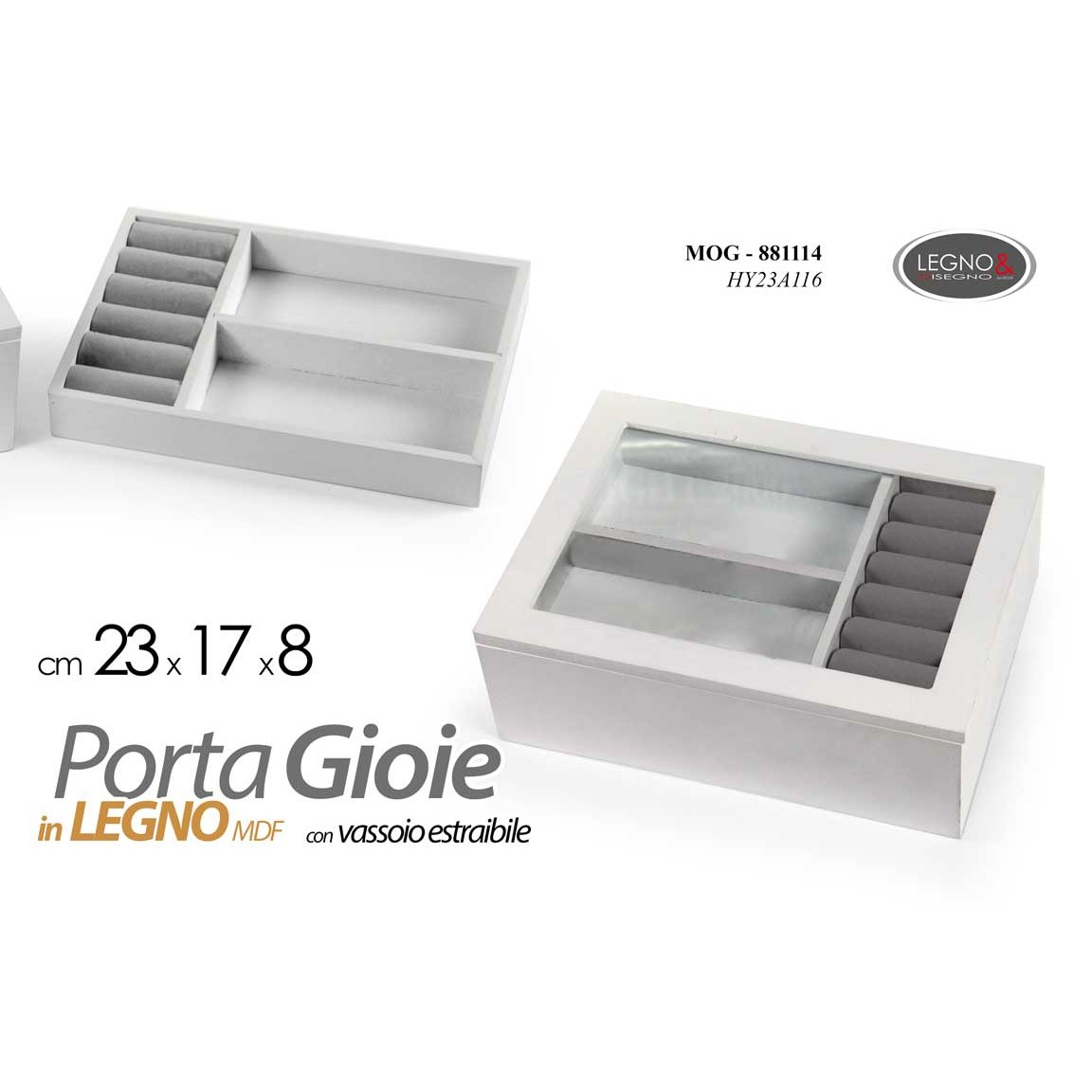 Mog/P.Gioielli Mdf As 23*17*8 Hy23A116