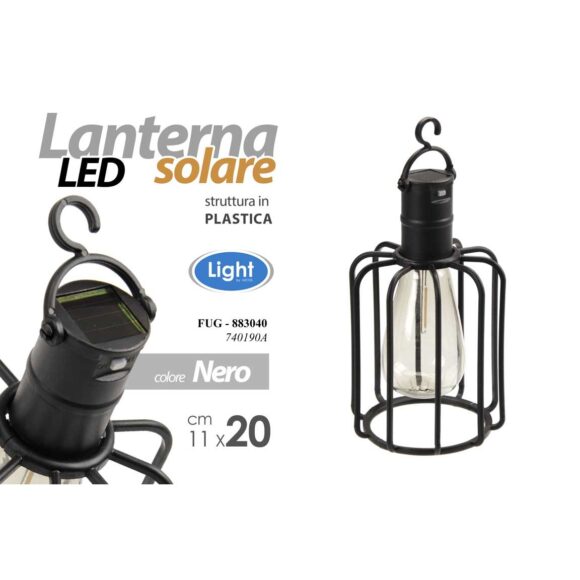 Fug/Lanterna Solare 11*20Cm 740190A