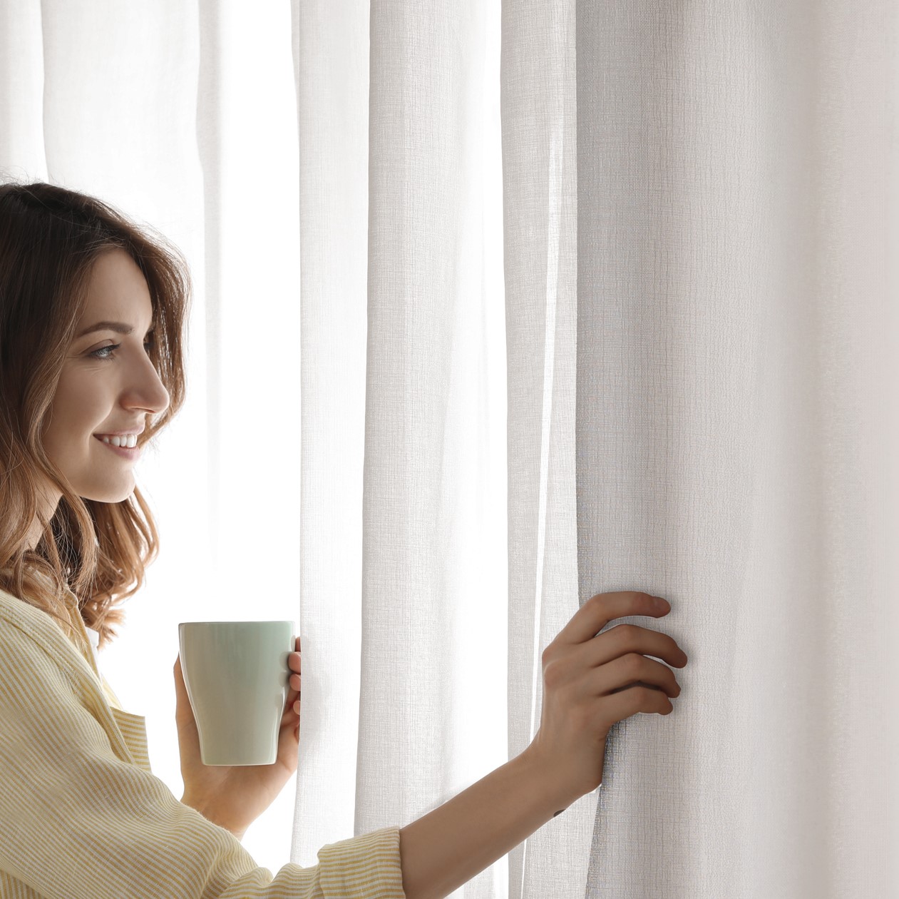 Hua 55620 Tenda Violante Lt Grey 135*270Cm