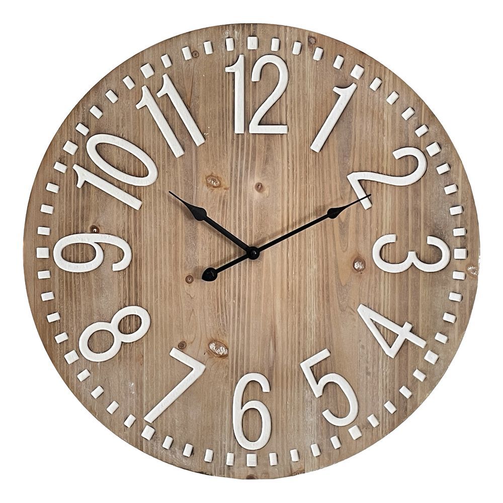 Wim 59817 Orologio Wall Clock Col. Legno 56Cm