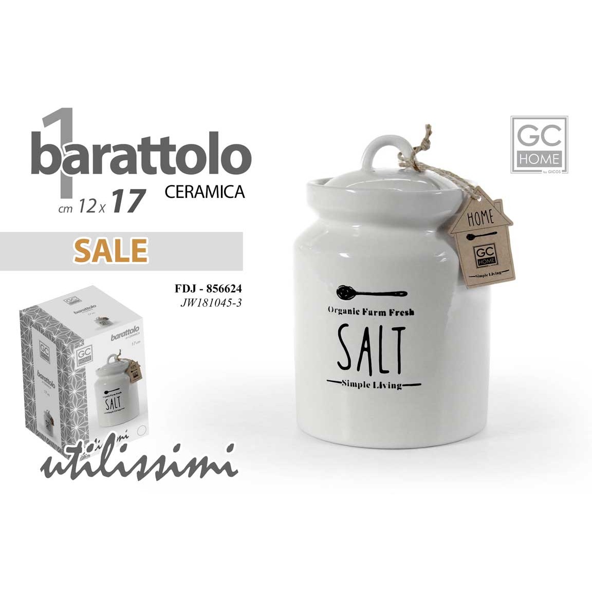 Fdj/Barattolo Sale 12*12*17Cm Jw181045-3