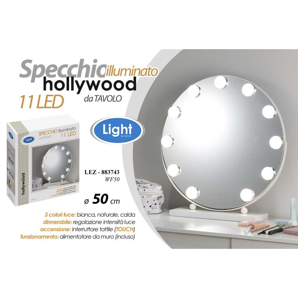 Lez/Specchio 11Led Tdo 50Cm Wf50