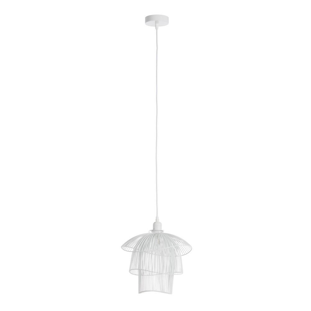 Lampadario Ciad Bianco H26