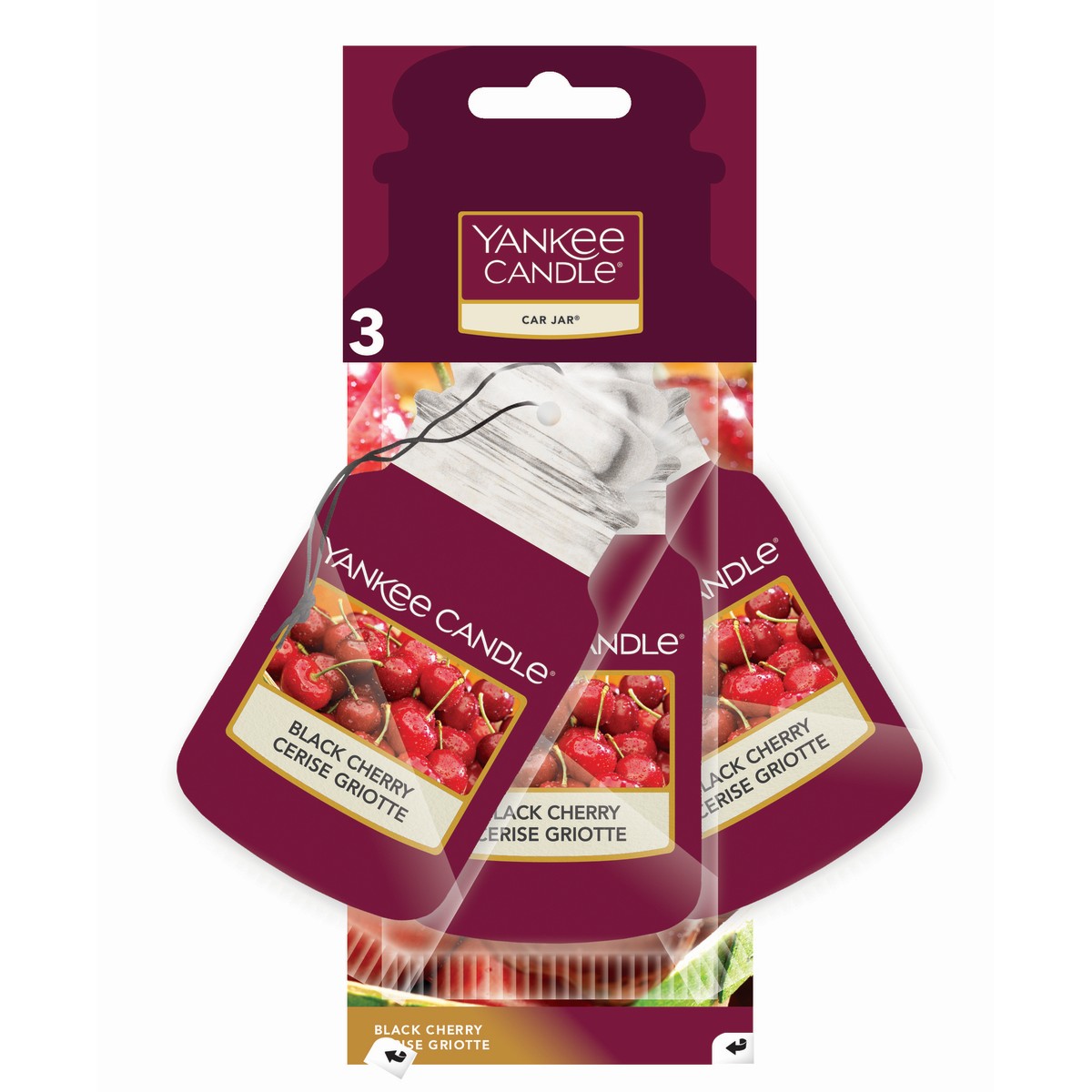 Black Cherry - 3 Carjar