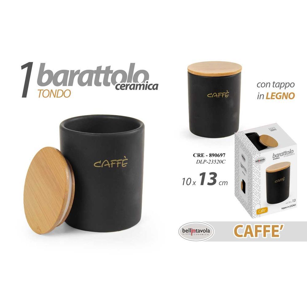 Cre/Barattolo Caffe' 10*12,5 Dlp23520C