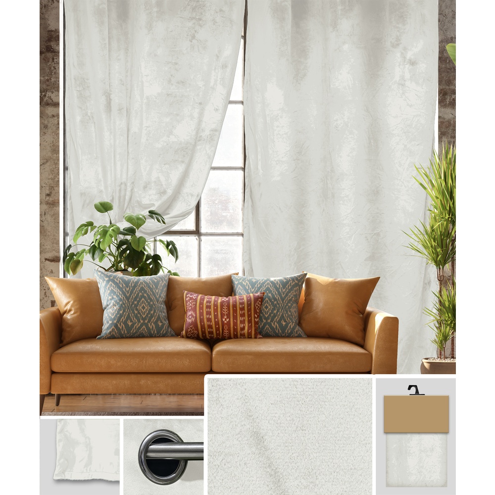 Len 60744 Tenda Brianna Beige 140*280Cm