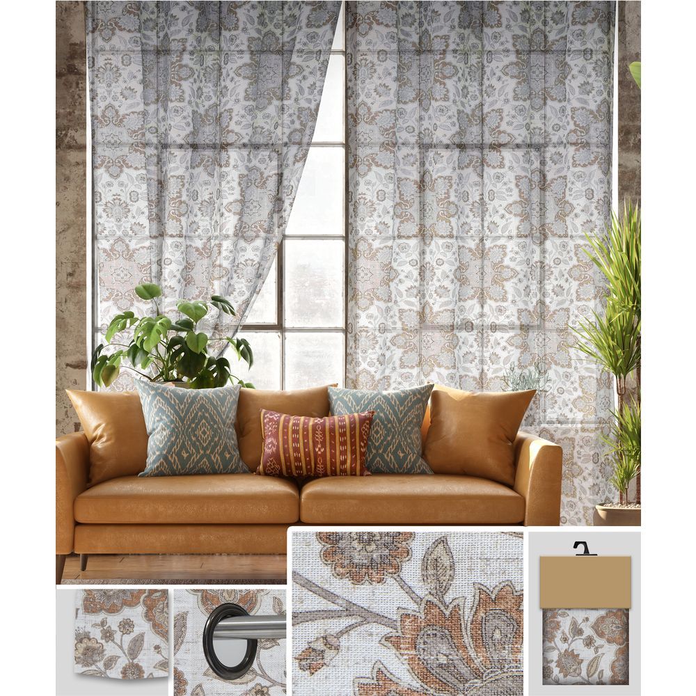 Utf 60854 Tenda Diana Beige 140*280Cm