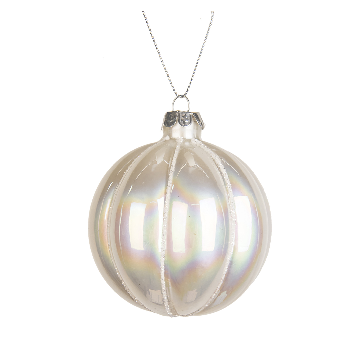 Yuj 56862 Sfera Vetro Bombata D.8Cm