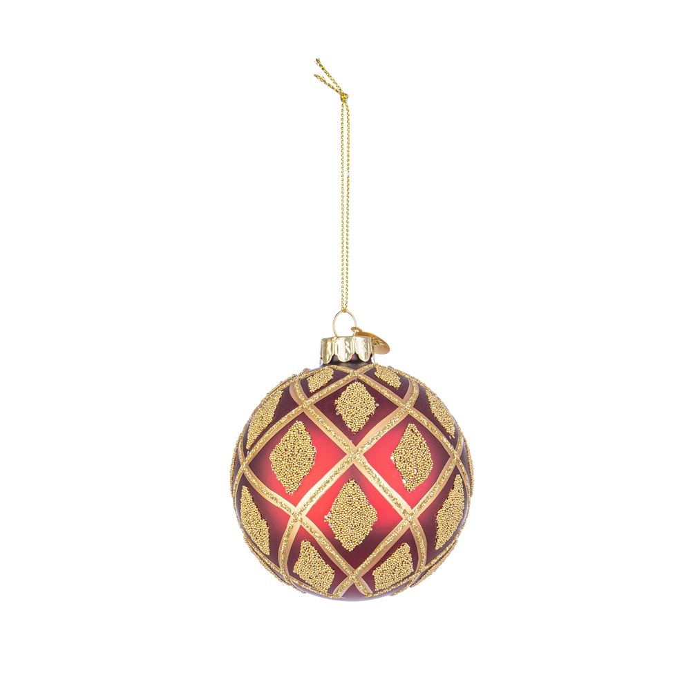 Sfera Vt Glint Rosso-Oro D80.
