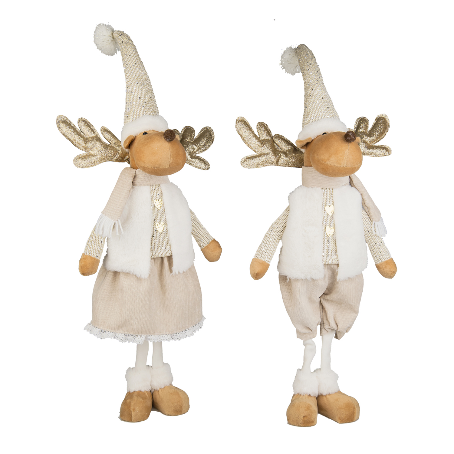 Adm 57633 Deco Cervo Mountain Stand 28*18*78Cm 2 Ass.