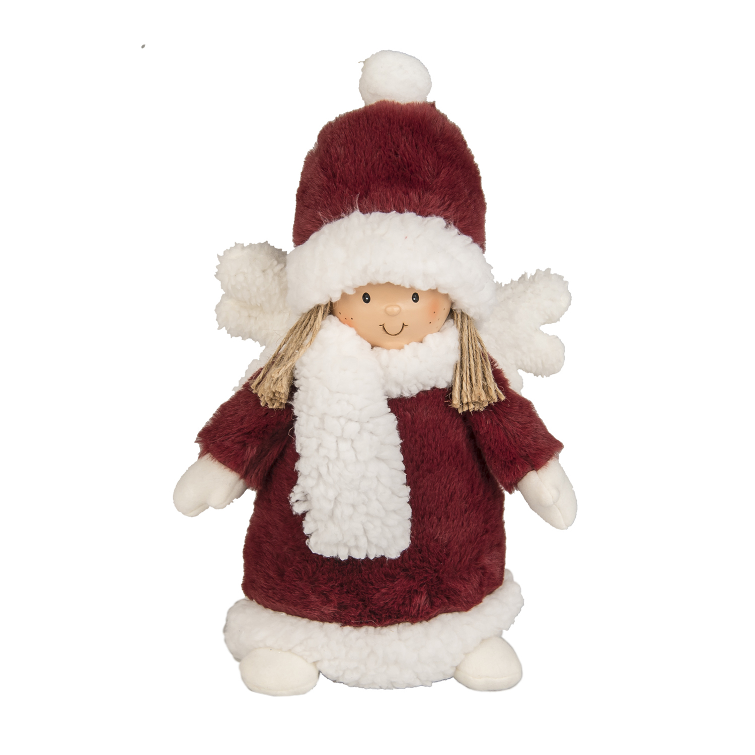 Adm 57776 Deco Angelo Soft Bordo' 17*13*24Cm