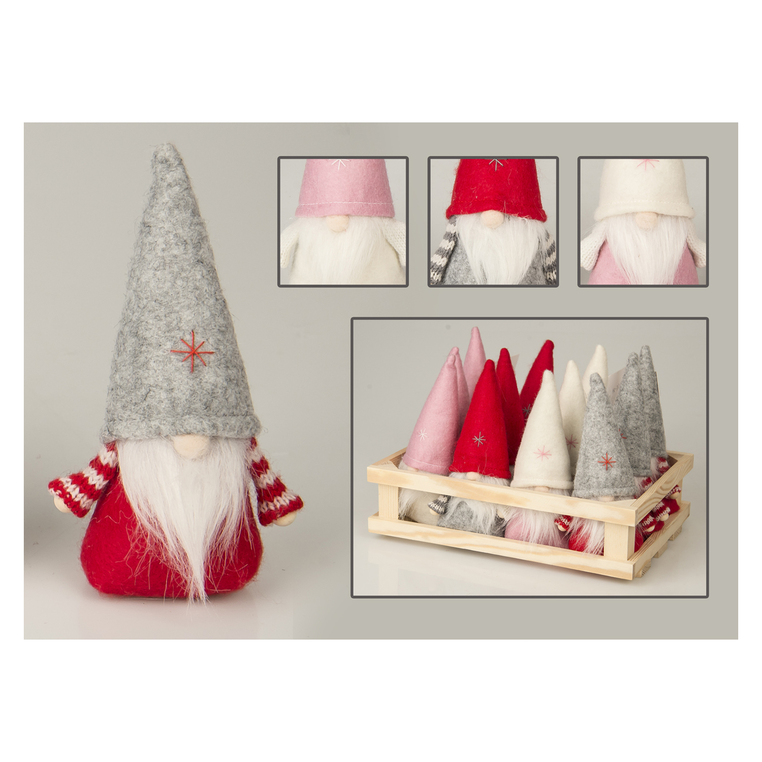 Any 55853 Deco Mini Gnomo Stand 9*15Cm