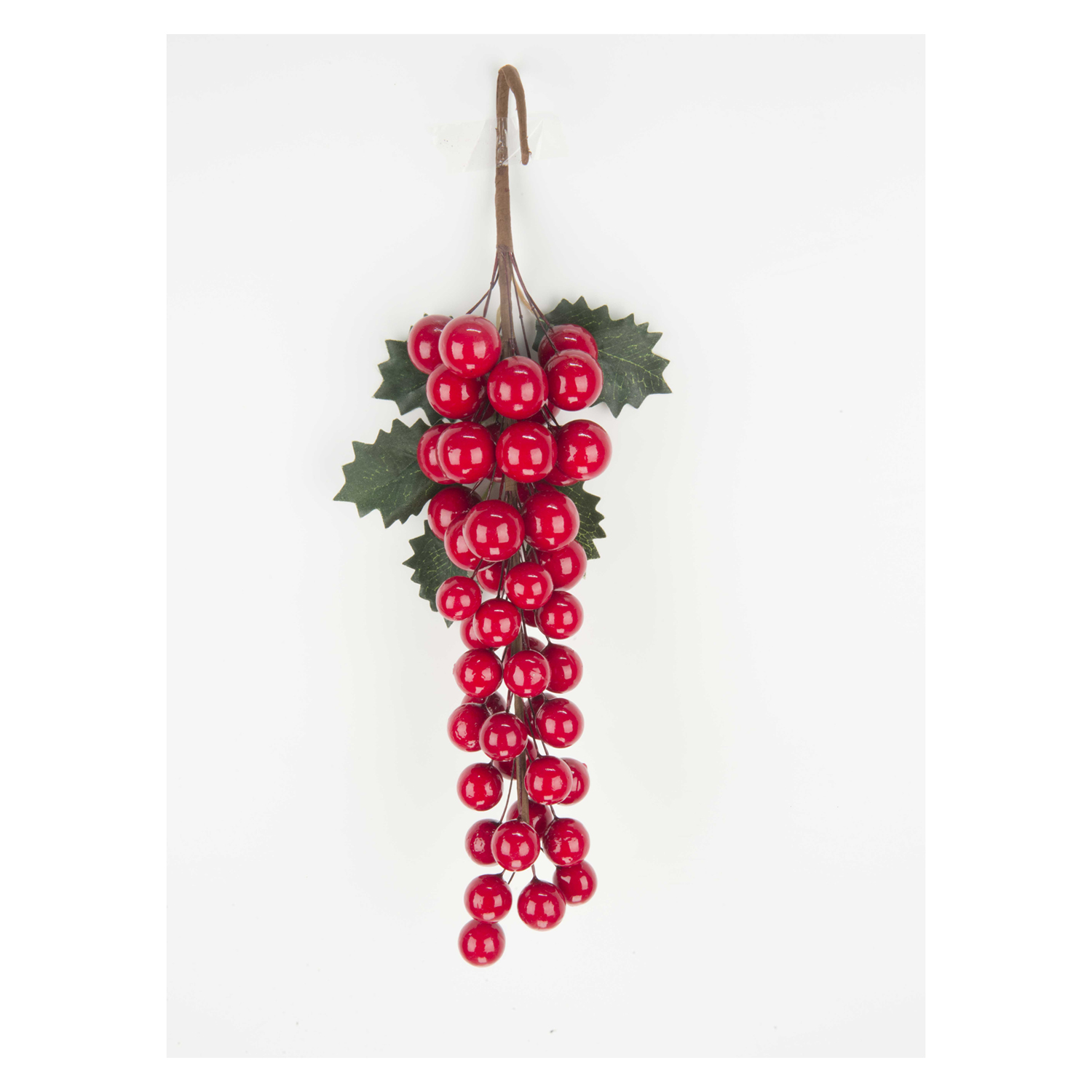 Lei 39874 Tralcio Uva Rossa Nat.Big 12/36 38Cm