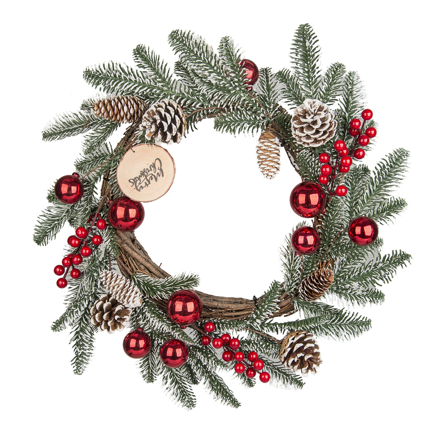 Lei 57681 Ghirlanda Sfere Natale D.50Cm