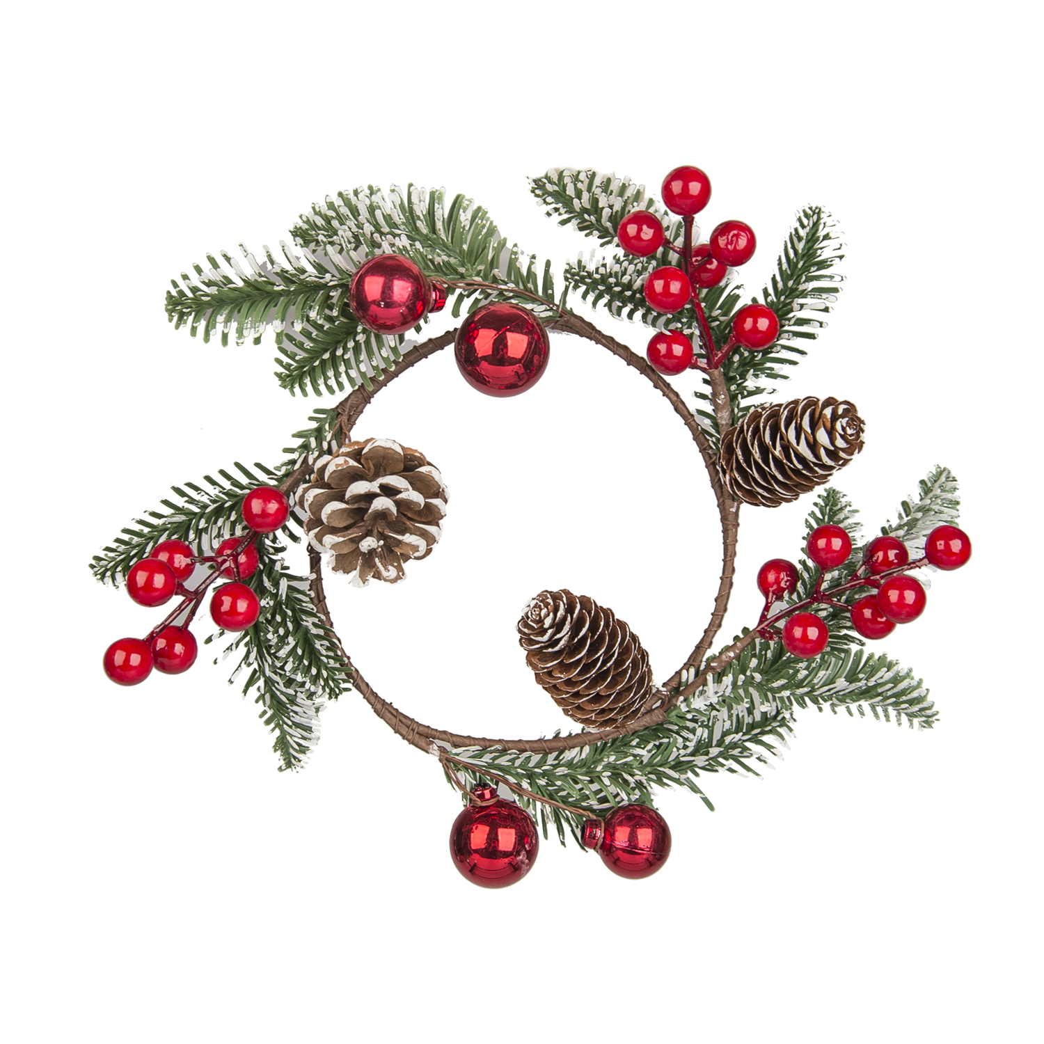 Lei 57684 Ghirlanda Sfere Natale 24Cm