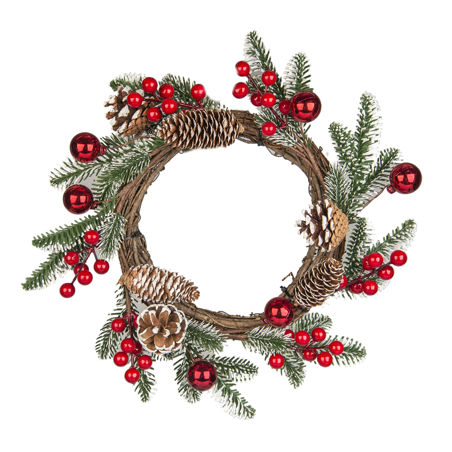 Lei 57939 Ghirlanda Sfere Natale D.34Cm