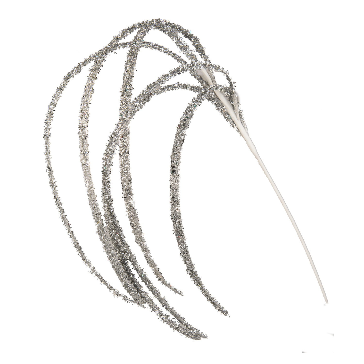 Luv 57558 Stelo Pendente 6 Rami Glitter Silver 100Cm