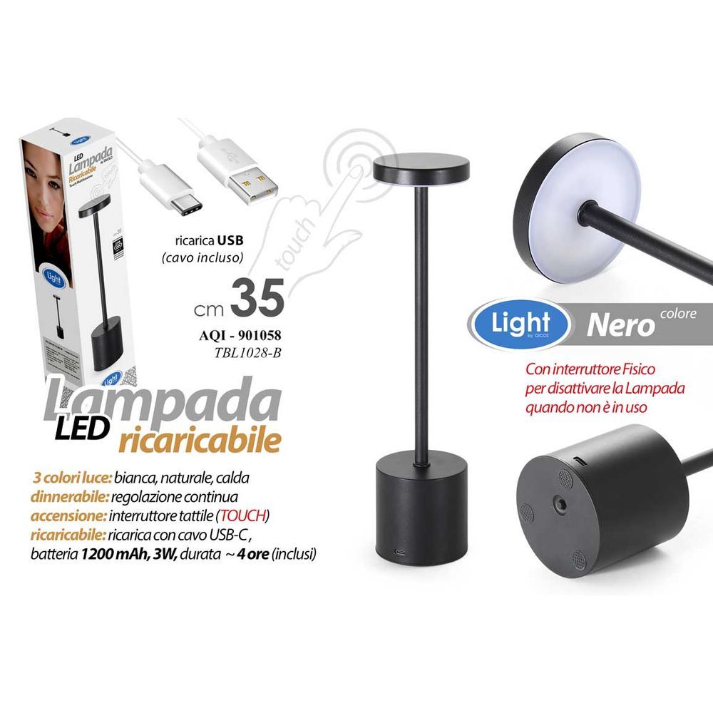 Aqi/Lampada Tavled Touc 8*34,5 Tbl1028/B