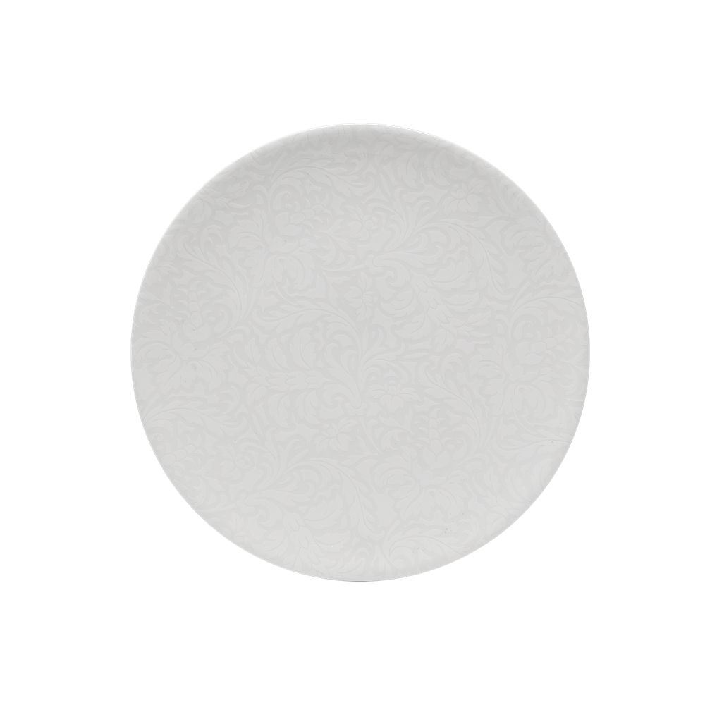 Piatto Piano 28 cm. Siviglia Tiffany Bianco