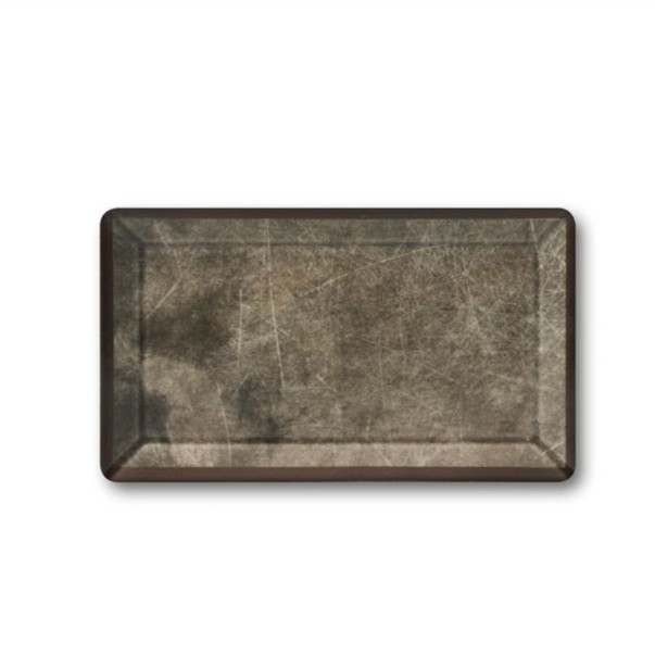 Rettangolo 26x15 cm. Tokio Brown Sketch