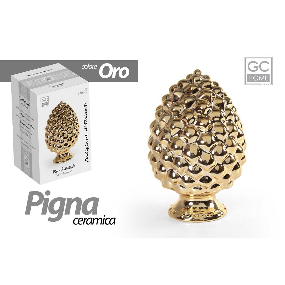 Cre/Pigna Col.Oro 16*26Cm Dlp21G06G-1