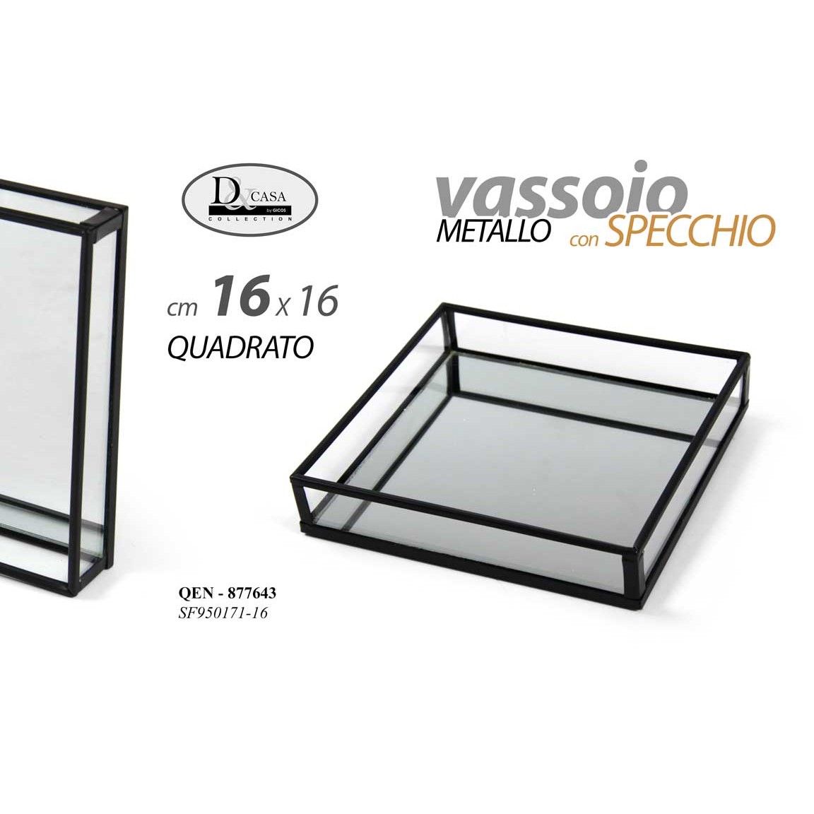 Qen/Vassoio Quad Spec. 16*16 Sf950171-16