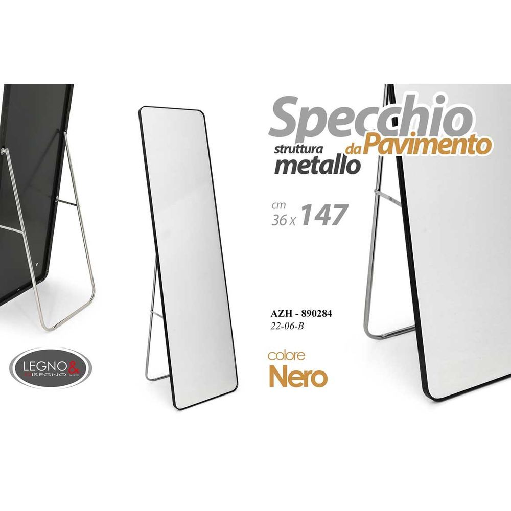 Azh/Specchio Nero 36*147Cm 22-05/B