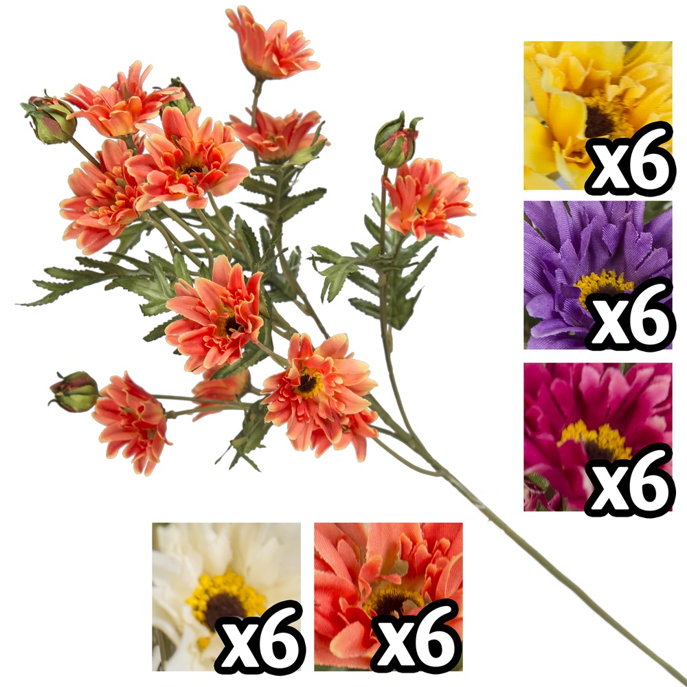 Gig 57481 Stelo 4 Crisantemo Superior 99Cm