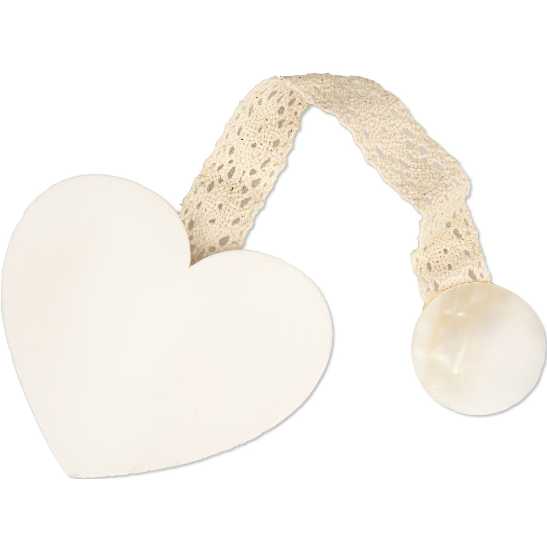 Han 39082 Fermatenda Cuore White 24/144