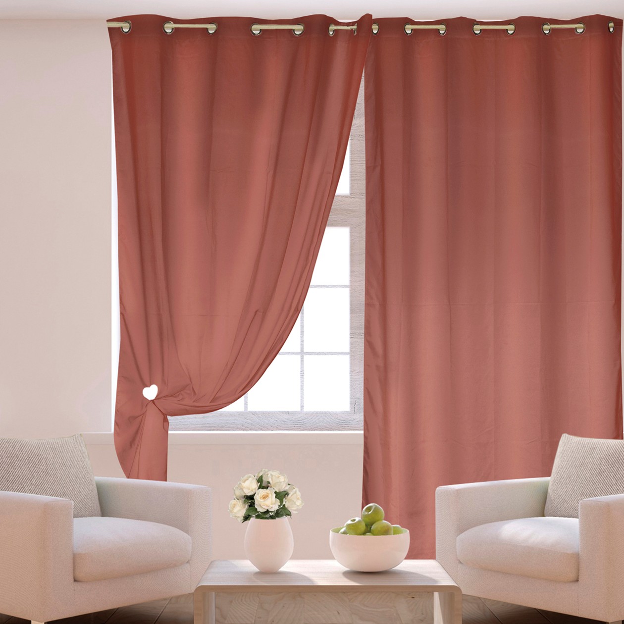 Hua 47635 Tenda Velvet Antique Pink Klamore 140X280Cm