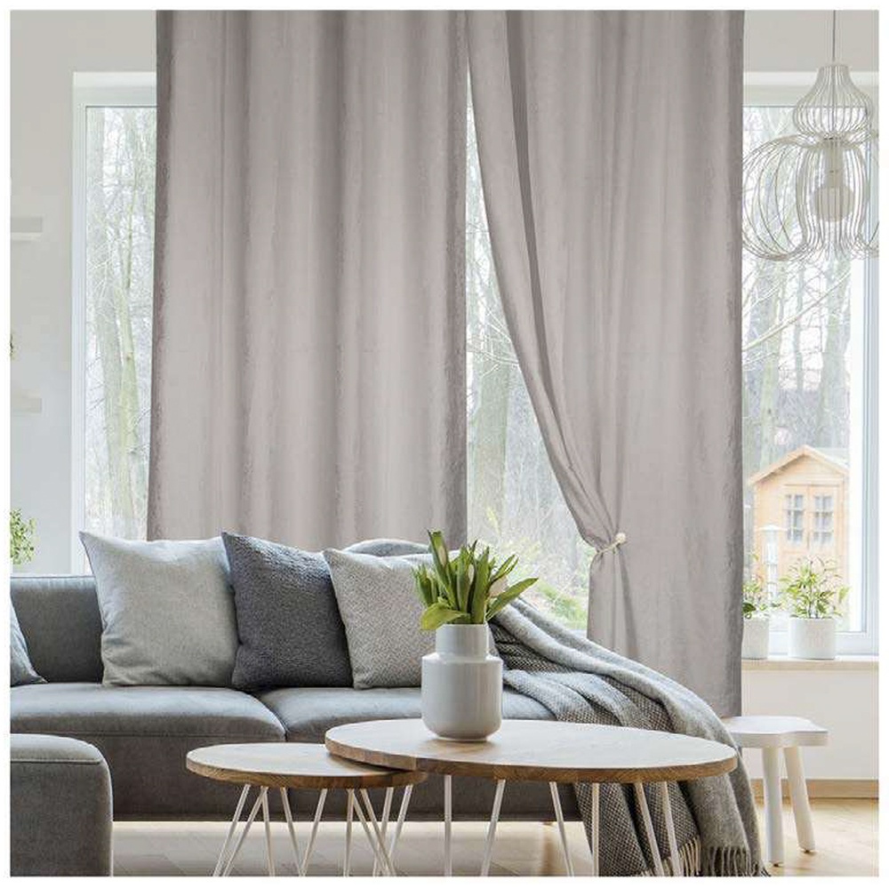 Hua 55185 Tenda Camille 145*280Cm Light Grey
