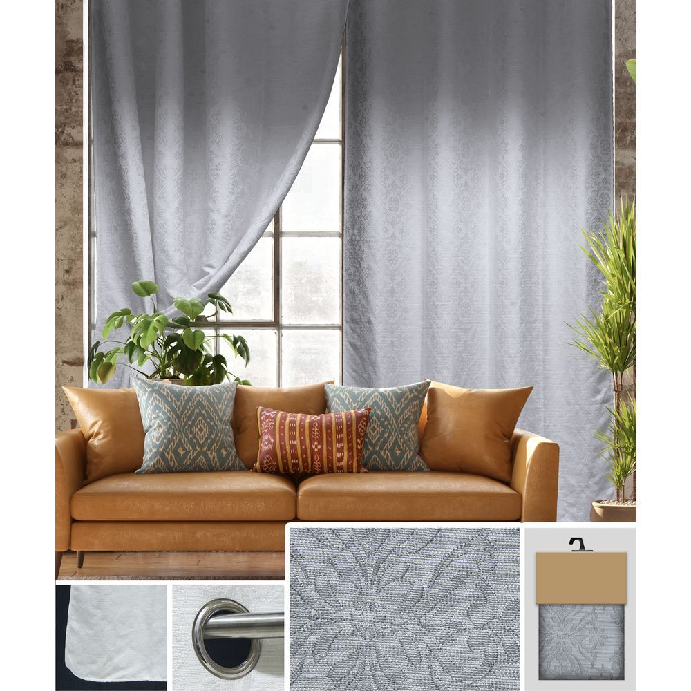 IAI 62028 Tenda Esther Grey 140*280Cm