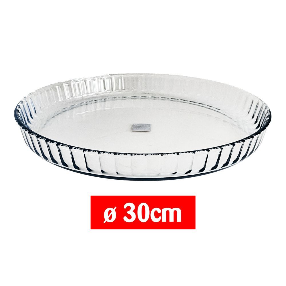 Leh 60040 Teglia Per Torte In Vetro 30,8*30,8*3,5Cm