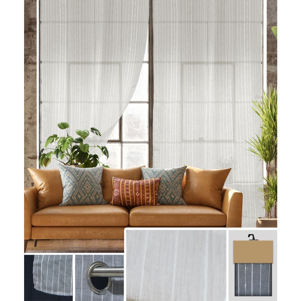 LEN 62157 Tenda Irene Beige 140*280Cm