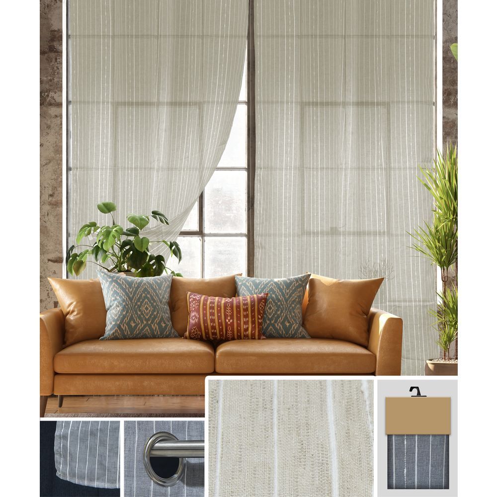 LEN 62158 Tenda Irene Sabbia 140*280Cm