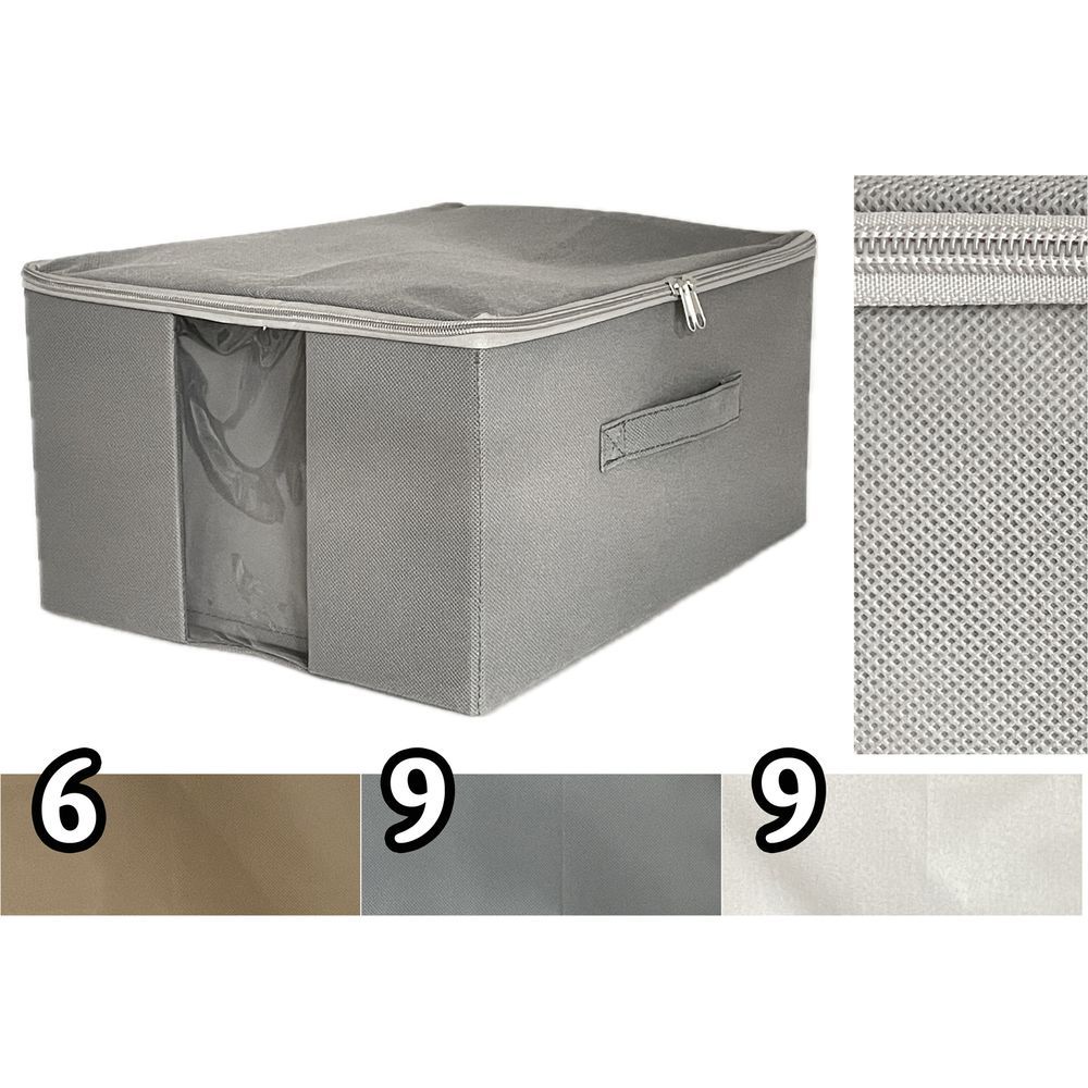 Sta 60881 Ordinett Con Zip Easy 35*28*18Cm 3 Ass.