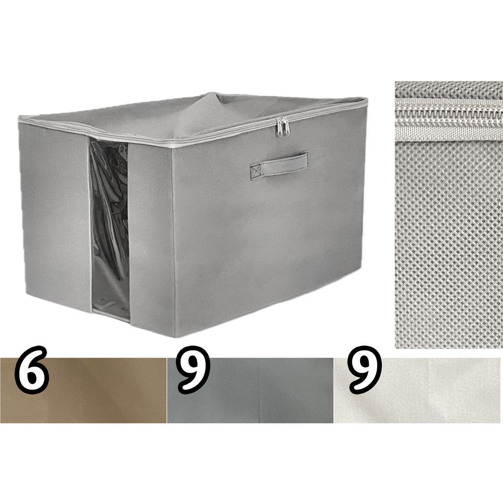 Sta 60885 Ordinett Con Zip Easy 50*40*32Cm 3 Ass.